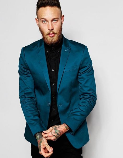 

popular one button groomsmen (jacket+pants) peak lapel groom tuxedos groomsmen man suit mens wedding suits bridegroom, White;black
