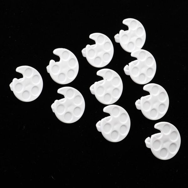 

10шт nail art палитра кольцо смешивания палитры ногтей diy art поддон маникюрные принадлежности инструмент - выбор цветов