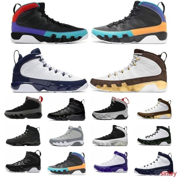 

racer blue citrus 9 ix 9s mens basketball shoes dream it do it unc la oreo bred space jam men sports sneakers