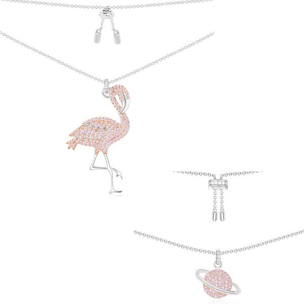 

lidu 925 silver a fashion elegant generous planet pm necklace gifts to friends mail manufacturers wholesale