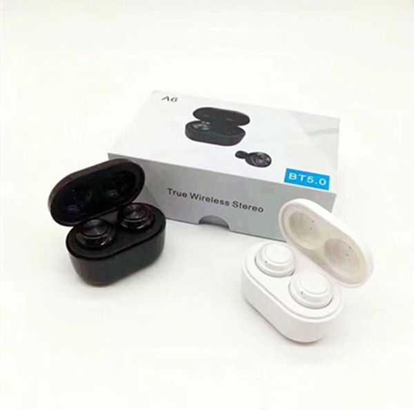 

Mini wirele bluetooth headphone 5 0 tw a6 twin earphone earbud with charge box tereo wirele head et eliminate noi e with microphone