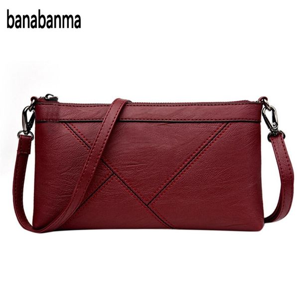 

banabanma women handbag pu leather fashionable single-shoulder cross wear purse wallet fashion handbags for women female zk30