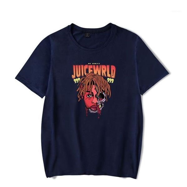 

fashion loose tees juice wrld summer designer casual tshirt couple print short sleeve crew neck, White;black