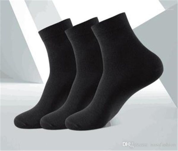 

formal socks 2020 spring autumn men cotton underwear men simple socks designer single color elastic leg warmers, Black