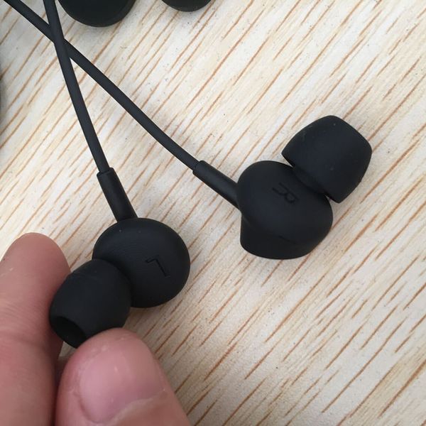 

headphones in ear headset black earphones with mic hifi ear buds headphones universal for mobile phones selling