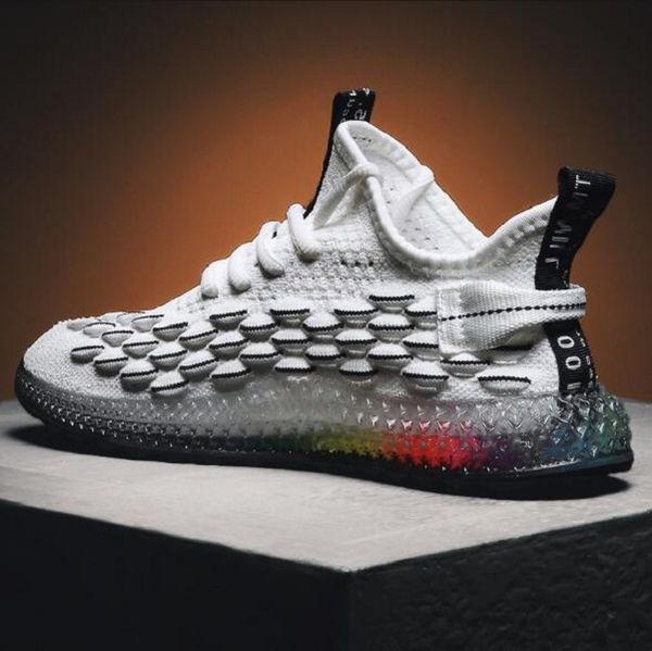 

2020 carbon blue 700 magnet reflective inertia tephra mauve static solid grey kanye west running shoes mens designer shoes women sneakers, Black