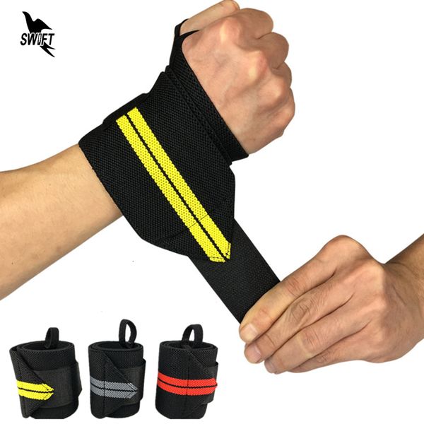 

1pc adjustable wristband elastic wrist wraps bandages for weightlifting powerlifting breathable wrist band support sports safety, Black;red