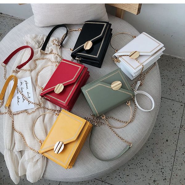 

matcha green pu leather chain design crossbody bags women small chain handbag small hand bag ladies designer evening bags