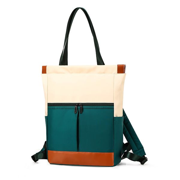 

all-match ladies shoulder bag waterproof nylon cloth bag light outdoor crossbody multi-function backpack