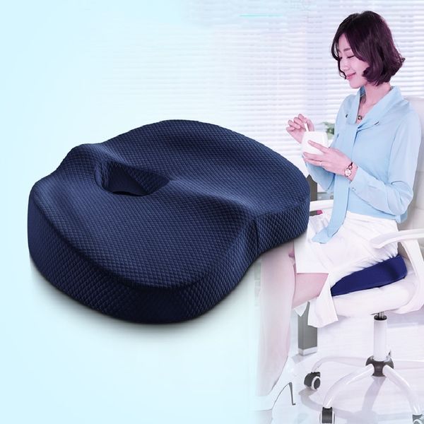 

coccyx pillow bamboo charcoal memory cushion protection of the tail anti-decubitus car home office chair office seating cushion