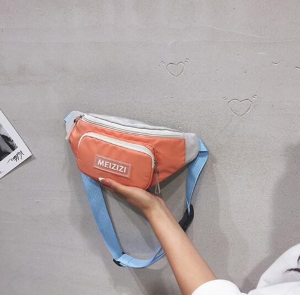 

вскользь девушки талии сумка дети симпатичные мини chest сумка летний лагерь летние сумки на ремне