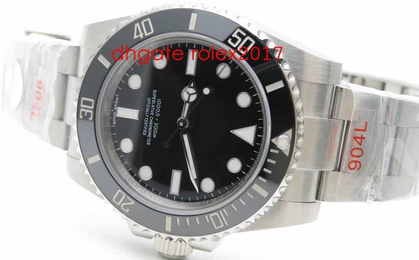 

мужские часы высшего качества zzf завод 114060ln 114060 no date 904l ss / ss zzf eta 3130 однонаправленный дайвер керамический безель механи, Slivery;brown