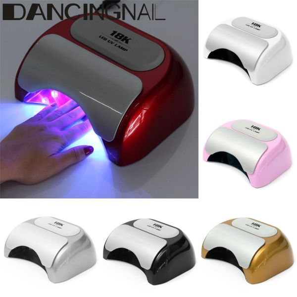 

2019 new portable 48w led nail dryer lamp machine uv gel nail art tools ultraviolet dryer baking nails ptherapy machines