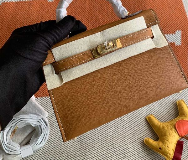 

original epsom design mini purse 19.5cm,crocodile skin,fast delivery