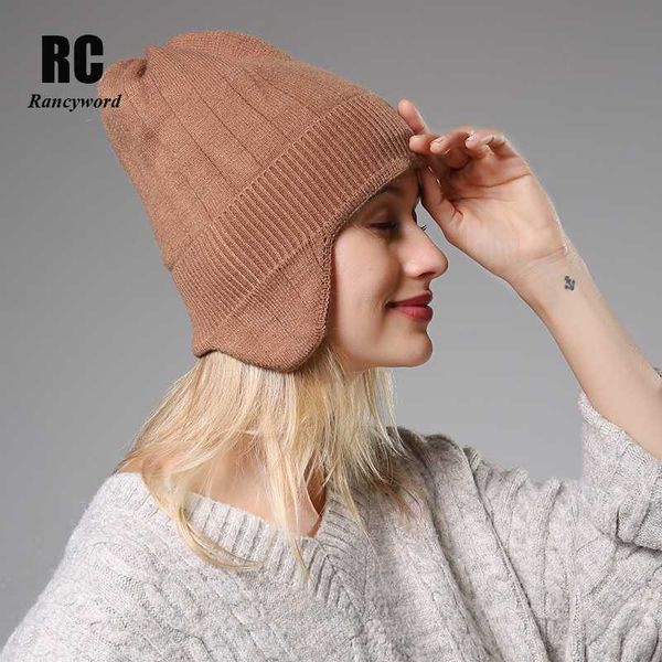 

causal winter knitted hats for women fashion keep warm manual hair knitted earmuffs soft hats girls caps fem, Blue;gray