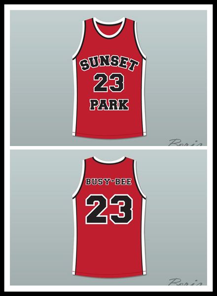

Busy-Bee 23 Sunset Park Basketball Jersey Stitch Sewn men jersey Family