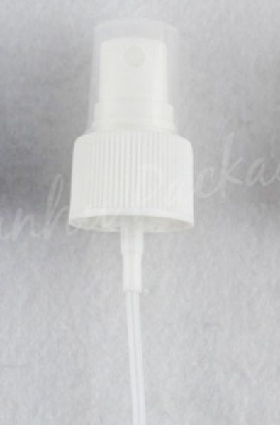 24/410 Черно-белый / прозрачный пластиковый распылительный насос, бутылки распылителя тумана (100 шт. / Лот)