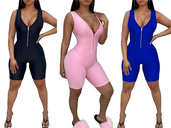 

2020 summer women sleeveless camis leopard printed snake jumpsuit leotard rompers womens jumpsuit bodysuit women a4 #23543, Black;white