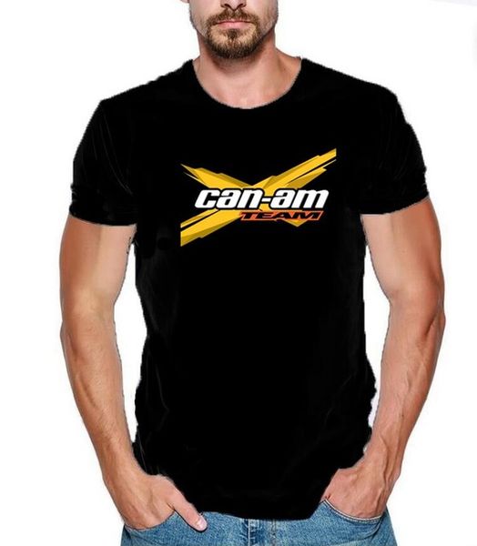 

2019 мужчин высокое качество печати тенниска mens short new can-am t-рубашка летняя рубашка с короткими рукавами can-am brp охладиться tshir