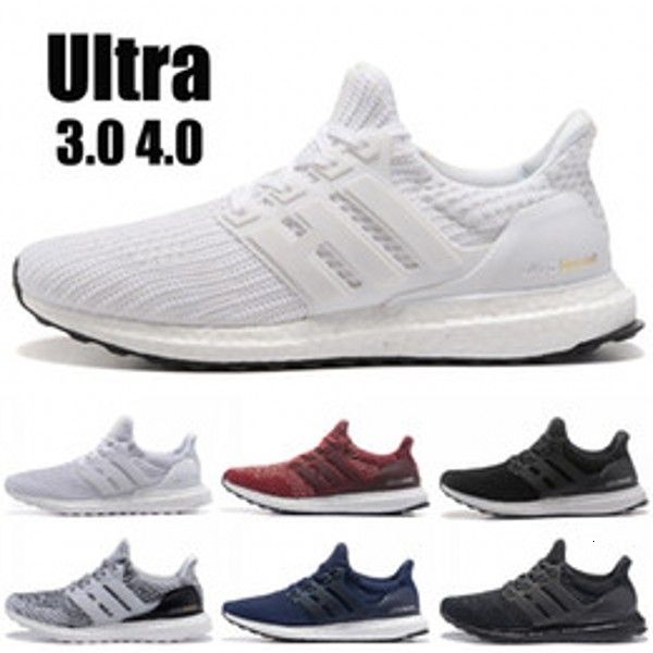 

ultra running shoes 3.0 4.0 men women stripe balck white oreo designer sneakers ultra sport shoes trainers size 36-45