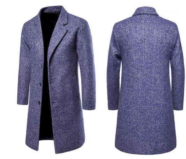 

цвет лацкан шеи с длинным рукавом мужская homme одежда повседневная одежда мода мужские дизайнерские тренчи твердые, Tan;black