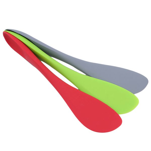 

1pc kitchenware flexible dual-sided silicone spatula spoon scraper butter mixing non stick kitchen baking tools wholesale