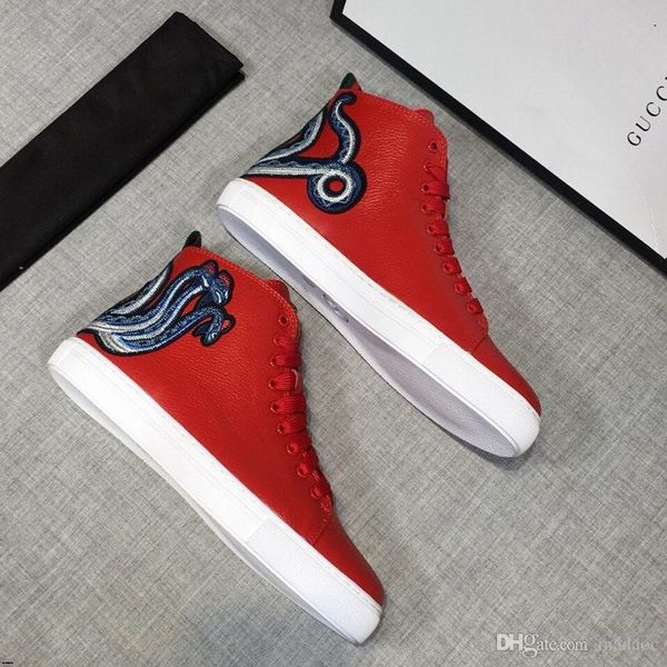 

19fw winter new high-shoes canvas shoe super fire graffiti shoes cold anti-skid comfortable men's casual shoes yecq4, Black