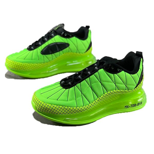 

mx 720-818 retro shoes old skool green white black red mens 98 psychic powder men trainers sports sneakers