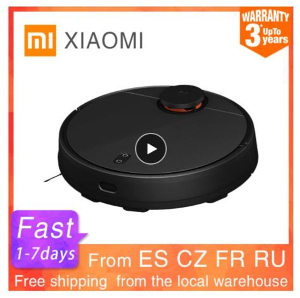 

new xiaomi sweeping mopping robot vacuum cleaner styj02ym for home automatic dust sterilize smart planned wifi cyclone suction