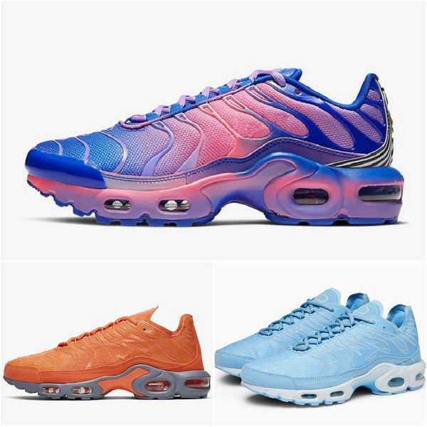

2020 new designer tn plus decon wmns mens running shoes tns total orange dark grey racer blue sunset pulse sports sneakers des chaussures