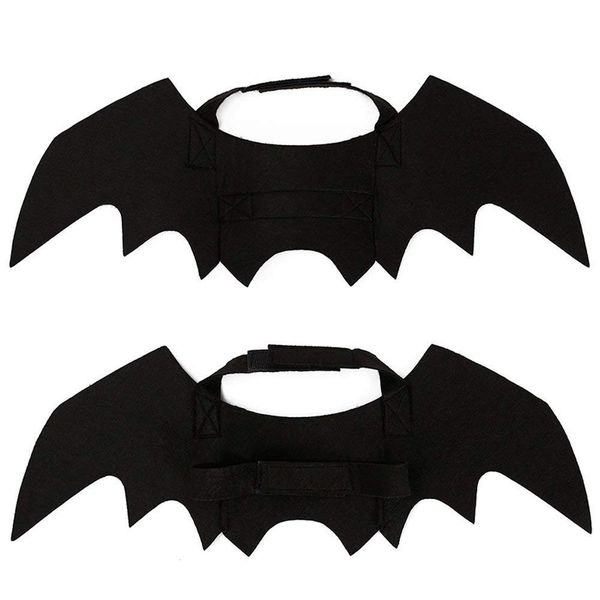 

хеллоуин костюм для домашних животных - крылья летучей мыши с крыльями из плаща-ведьмы косплей-комбинация маленькие кошки