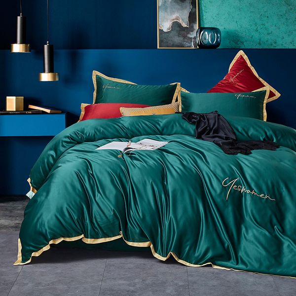 

new simple style bedding suit cotton quilt cover 4 pics fleece fabric duvet cover bedding sets bedding supplies homegq