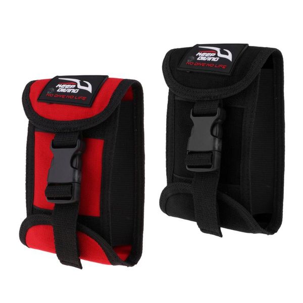 

replacement scuba dive weight belt pocket pouch with quick release buckle - 16 x 11 cm / 6.3 x 4.3 inch - colors choice
