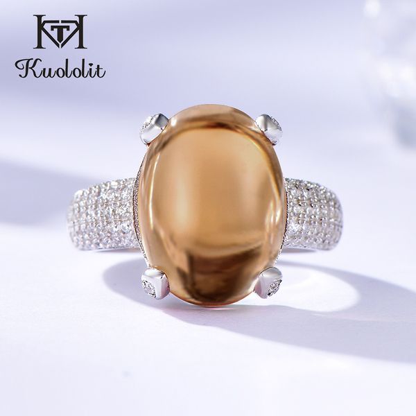 

kuololit zultanite gemstone rings for women solid 925 sterling silver color change oval diaspore stone engagement fine jewelry, Golden;silver