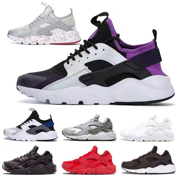 

новый huarache 4,0 1,0 классическая тройной белый черный красный мужчин, женщин huarache дизайнерская обувь huaraches спортивные кроссовки к