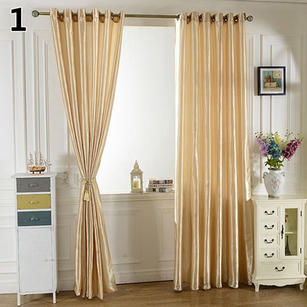 

solid window door room panel shade curtain drape blind valance home decor
