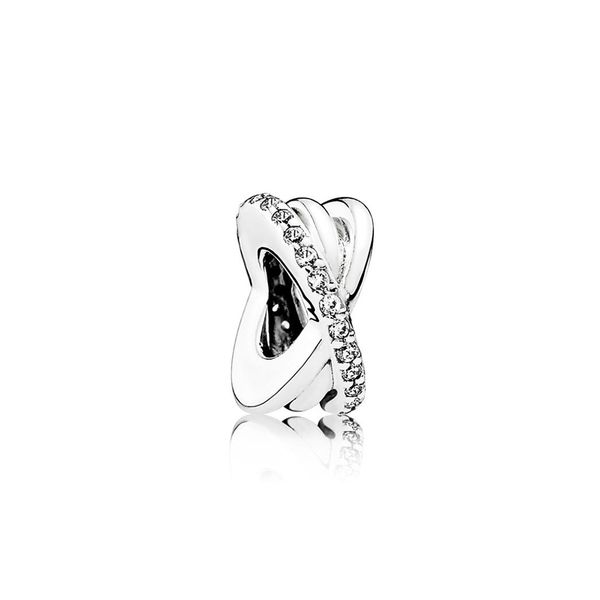 

новый 100% стерлингового серебра 1: 1 glamour 791994cz galaxy spacer бисер оригинальные женщины свадебные ювелирные изделия 2018 подарок, Black