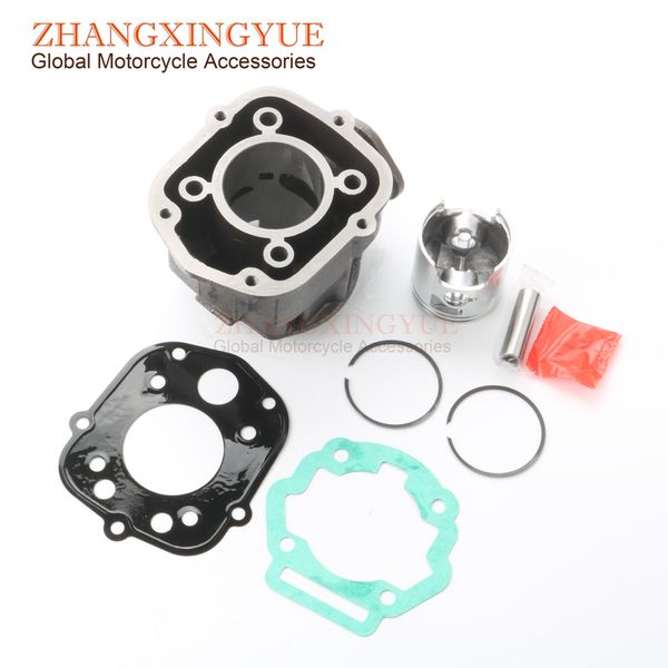 

70cc big bore cylinder kit & piston kit & cylinder gasket for aprilia rx sx 50cc (2006-) d50b0 47mm/12mm