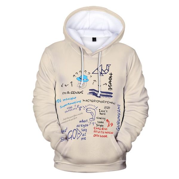 

hip hop graffiti 3d printed hoodies sweatshirts men/women long sleeve hooded sweatshirt streetwear clothes kpop, Black
