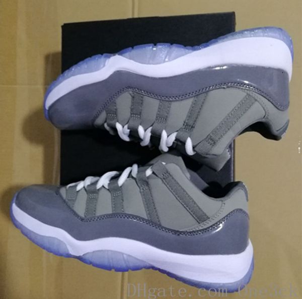 

with box cool grey 11s low man basketball shoes 11s sneaker size eur 41-47 wholesale