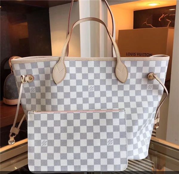 

luxury designer lv neverfull women totes real leather handbag brown louis vuitton women monogram printing purse womens zealot