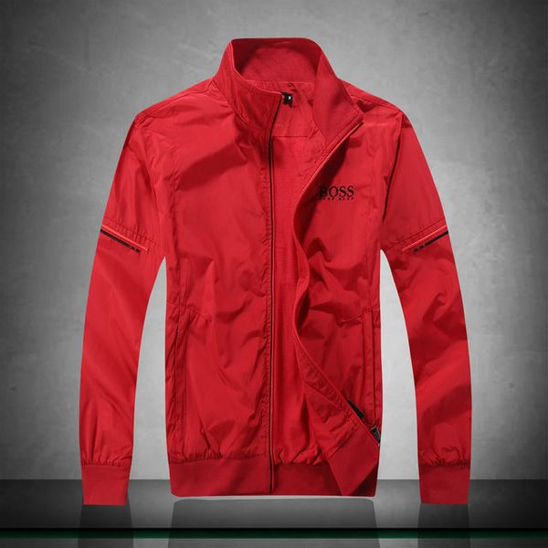 

bosses men fashion selling jacket designer luxury jacket italian classic brand wild new jackets 2020ss embroidery boutique coat, Black;brown
