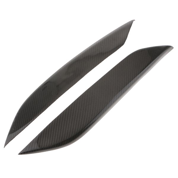 

2 pcs carbon fiber фару глаза крышки век крышка брау для nissan 2003-2008