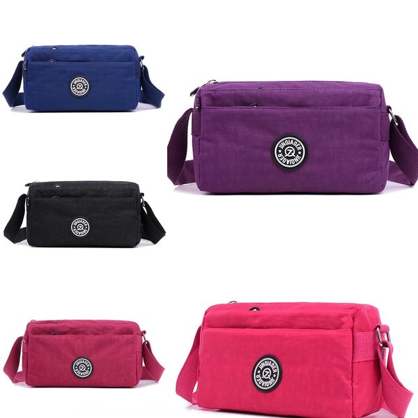 

nylon single shoulder span women's multicolor nylon single shoulder span waterproof waterproof bag women's bag multicolor