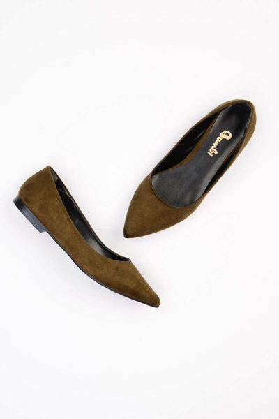 

bambi khaki women 's ballerina g0444040672, Black