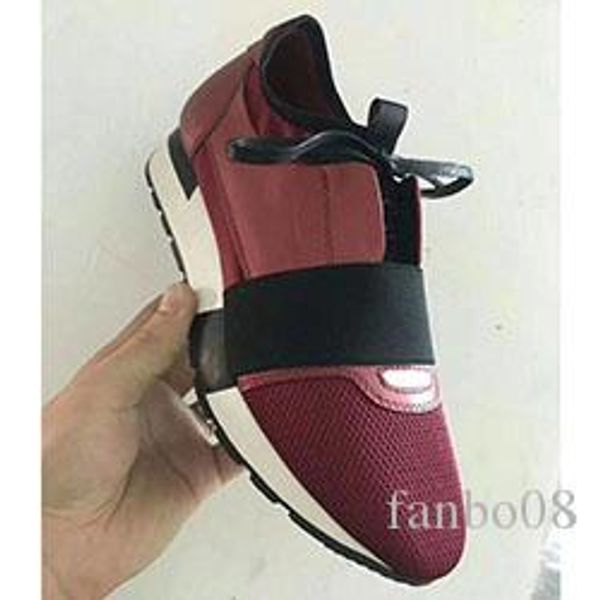 

оптовая продажа высокое качество гонки бегун обувь повседневная человек женщина мода лоскутное смешанные цвета кожа дешевые кроссовки сетки, Black