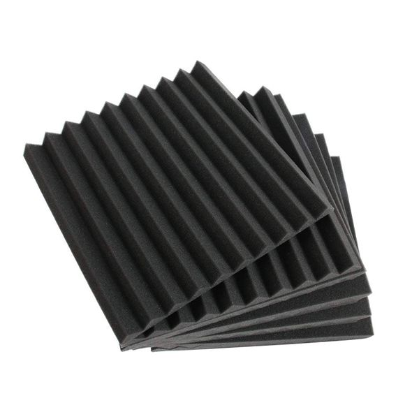 

6 pack acoustic panels studio foam wedges 30x30x2.5cm