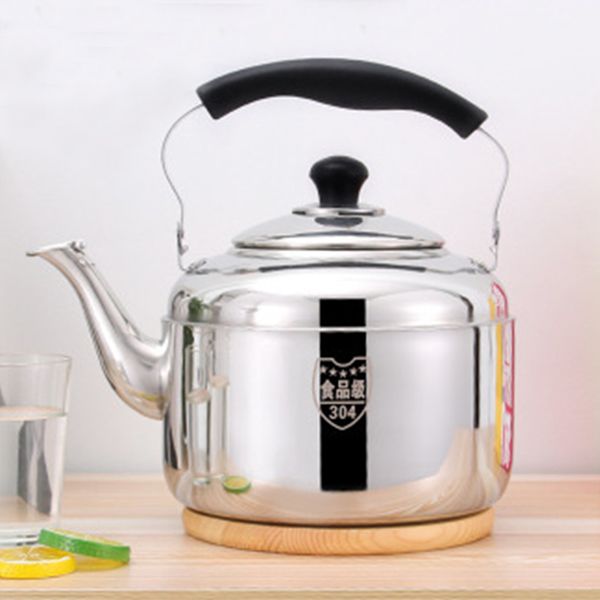 

for gas restaurant home camping large capacity whistling coffee water kettle stoveoutdoor teapot kitchen stainless steel