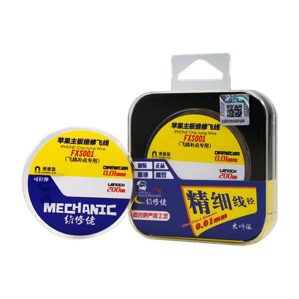 

brneaci mechanic fxv009 ultra fine pure silver repair welding wire 0.009 0.01 0.02mm fingerprint wire copper