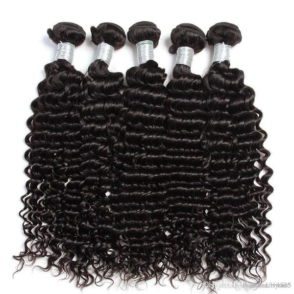 

mixed length 3 bundles brazilian body wave hair (16"".18"".20"")"Â human hair 3 bundles with lace c, Black